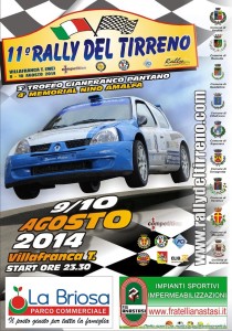 rally del tirreno manifesto