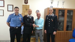 Sindaco incontra i Carabinieri