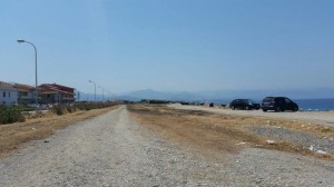 Pulitura spiaggia di ponente