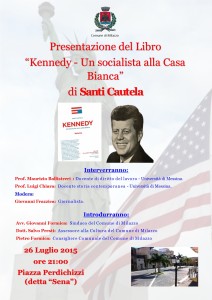 kennedy a milazzo - locandina