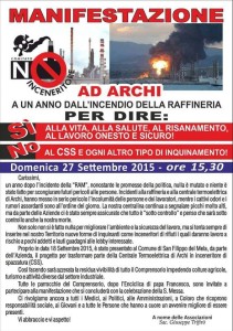 Manifestazione 27-09-15