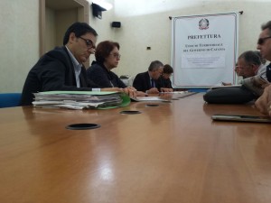 riunione Prefettura-sindacati lavoratori Bellini