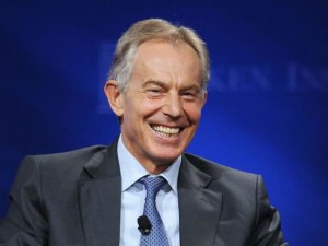 Tony Blair quando era primo ministro di Gran Bretagna