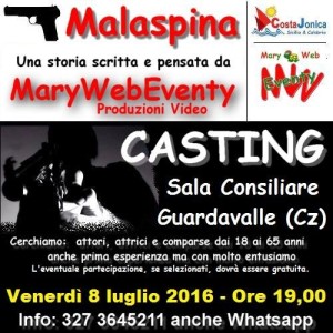 casting 8 luglio 2016